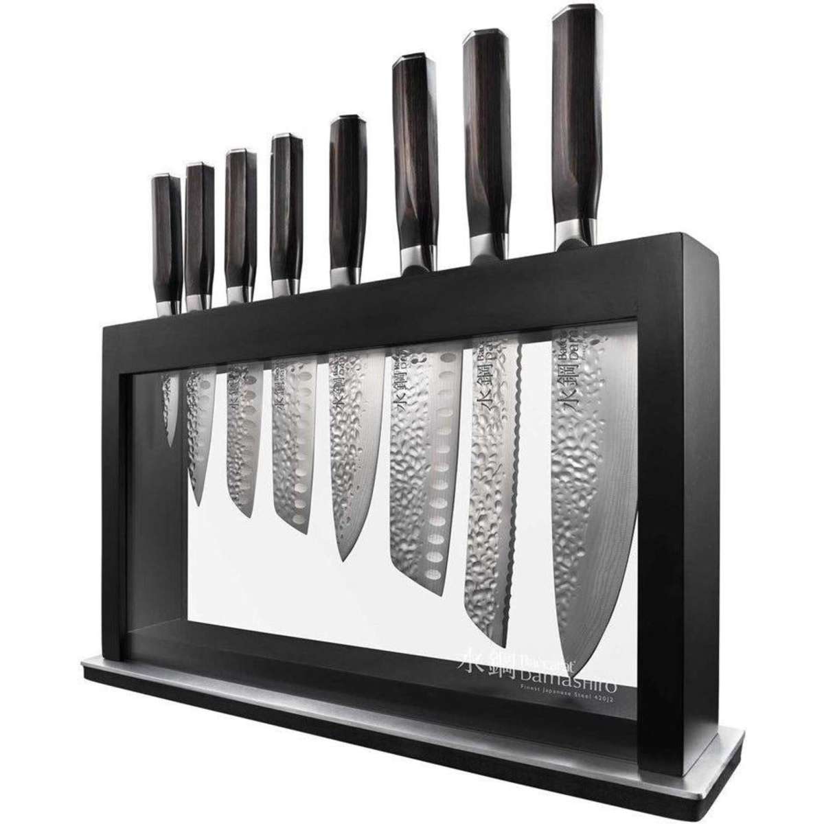 Baccarat Damashiro Emperor Hisa 9 Piece Knife Block Woolworths