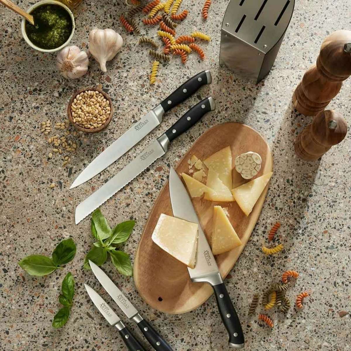 Baccarat Artisan Kyoto 6 Piece Knife Block Woolworths