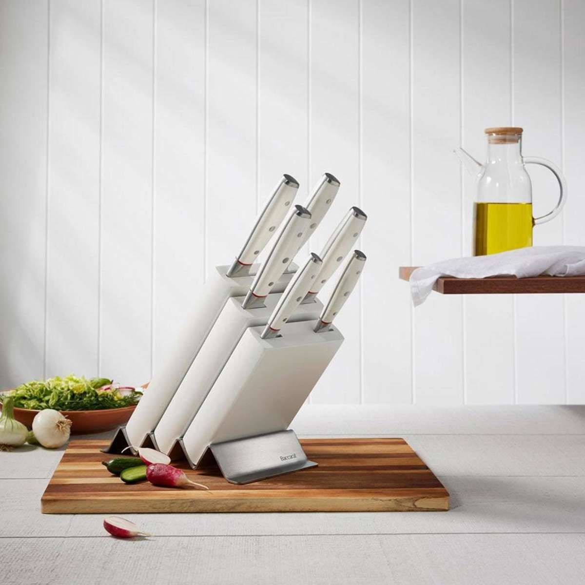 Baccarat iconiX Straub 7 Piece Knife Block Woolworths