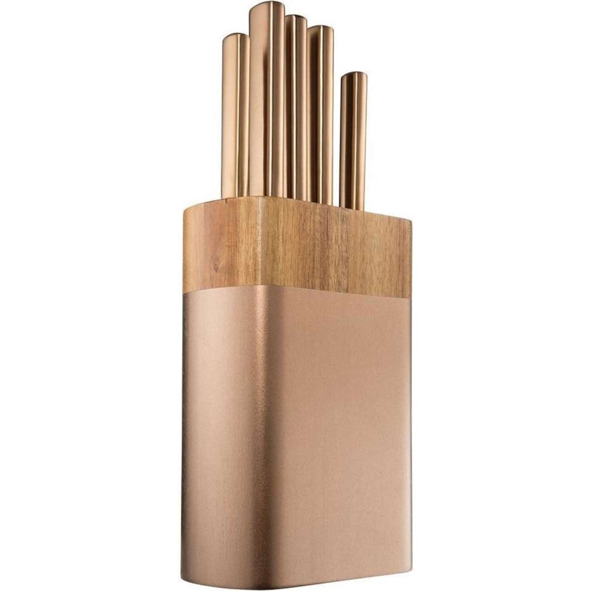 Baccarat Daisho Nara 6 Piece Japanese Steel Knife Block Copp Woolworths