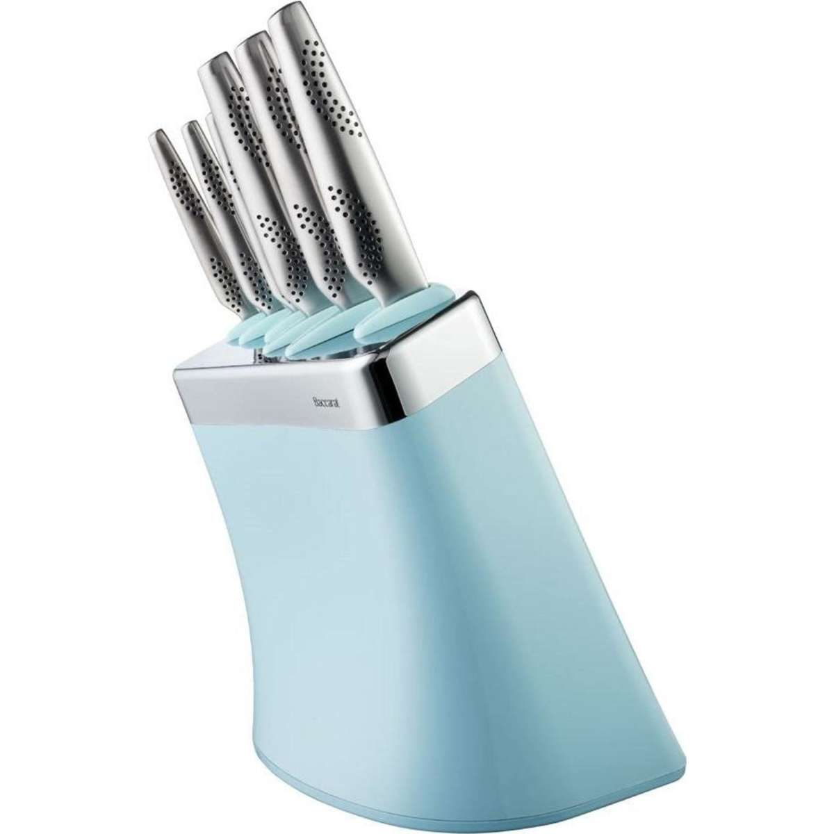 Baccarat iD3 Kobe 7 Piece Knife Block Set in Blue Woolworths
