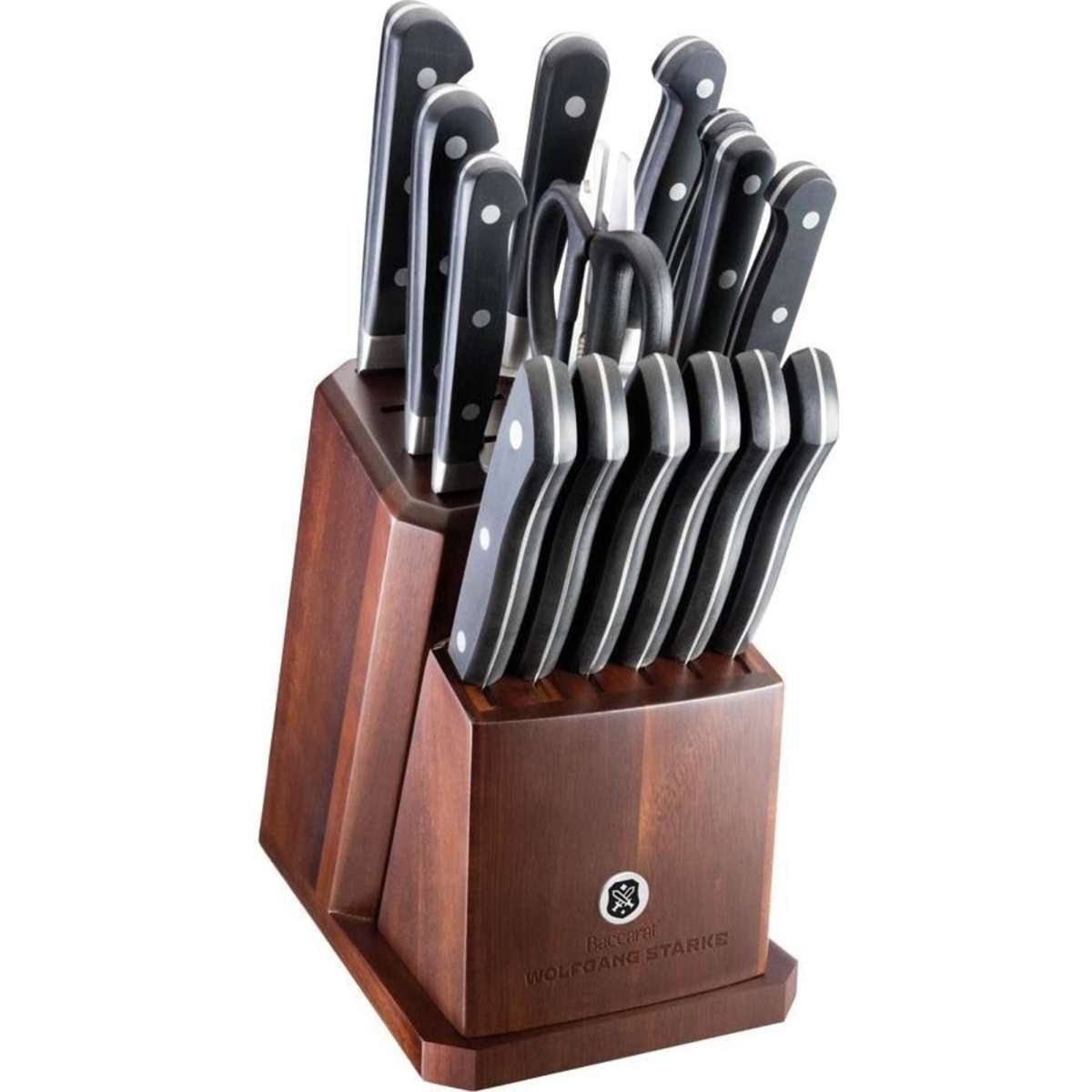 Baccarat Wolfgang Starke Ernst 17 Piece Knife Block Woolworths