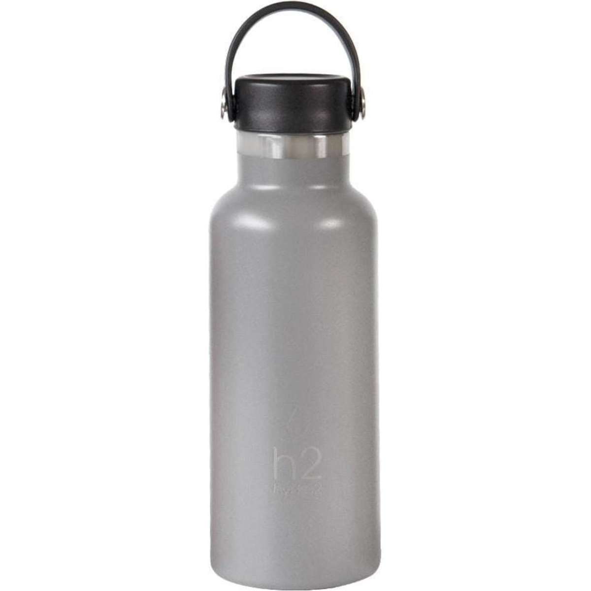 h2 hydro2 Flash Classic Water Bottle 500ml Grey | Woolworths