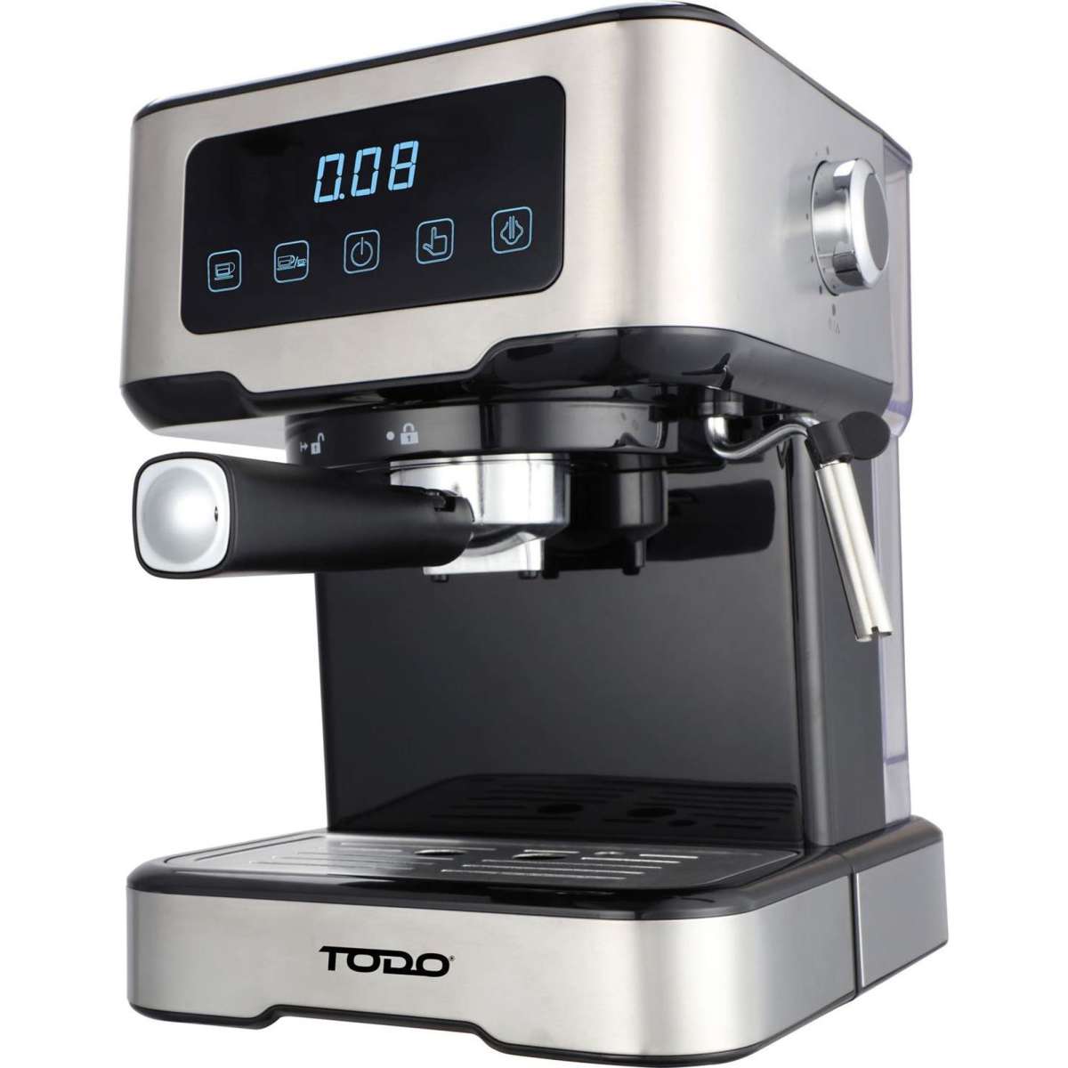TODO Espresso Coffee Machine Maker Automatic Touch Control LED Display