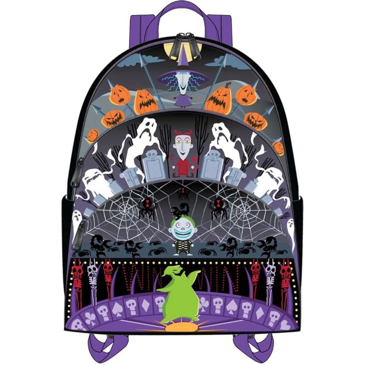 Loungefly Disney The Nightmare Before Christmas Lock, Shock, Barrel and