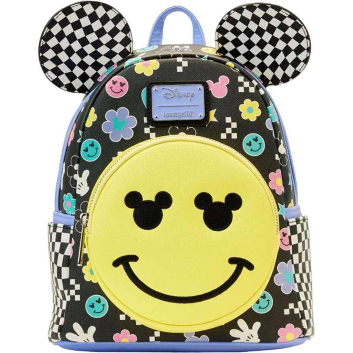 Loungefly Disney Mickey Y2K 10 inch Faux Leather MINI Backpack 1EA Woolworths