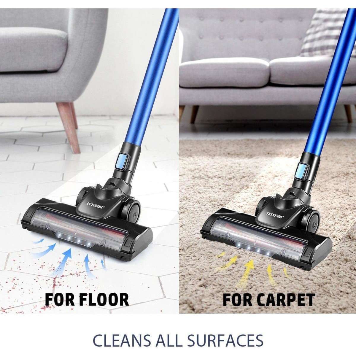 Maxkon 2in1 Cordless Vacuum Cleaner Stick Handheld Cleaning 2 Speed