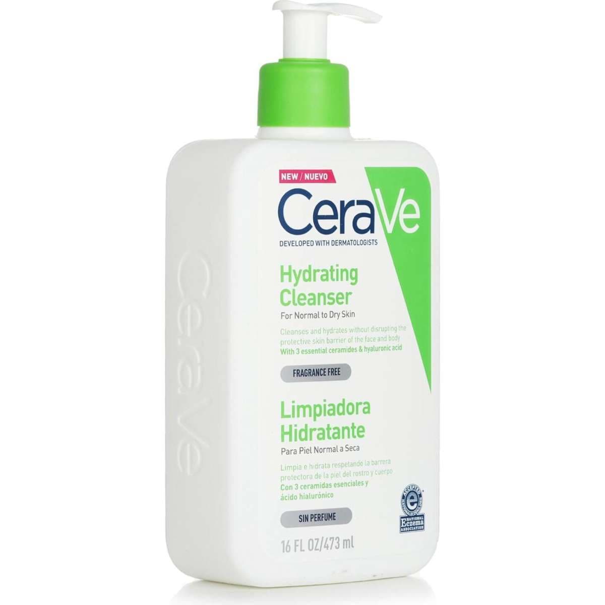 CeraVe Hydrating Cleanser For Normal to Dry Skin 473ml/16oz Woolworths