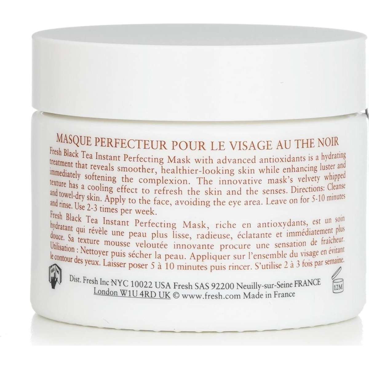 Fresh Black Tea Instant Perfecting Mask 100ml/3.4oz Woolworths