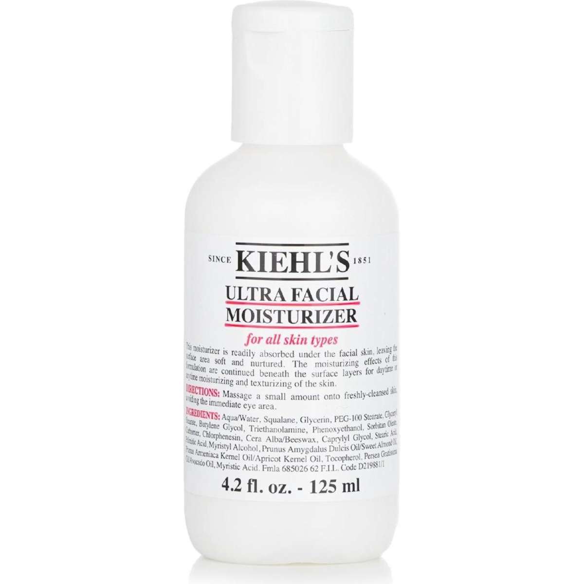 Kiehl's Ultra Facial Moisturizer For All Skin Types 125ml/4.2oz
