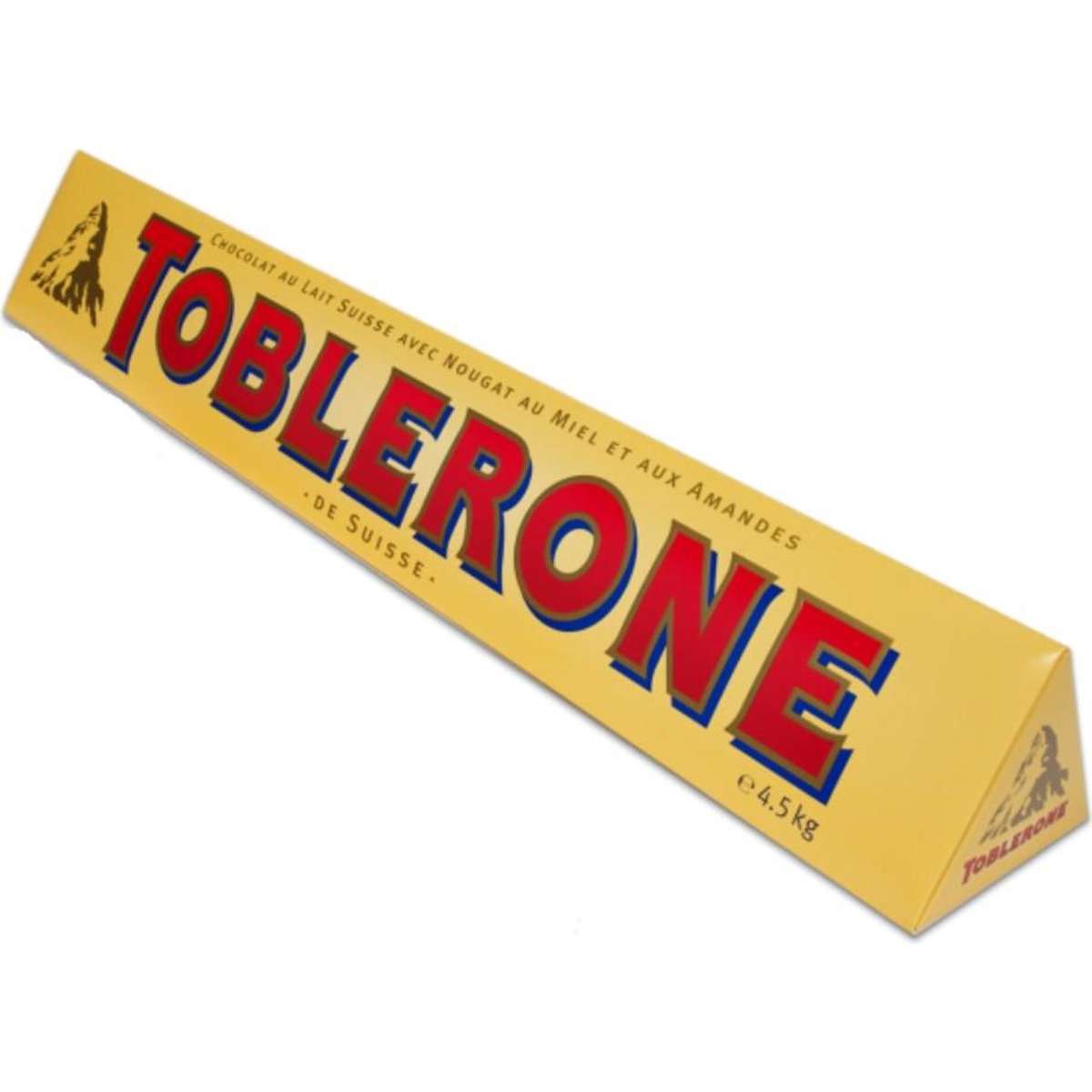 Toblerone Swiss Milk Chocolate Giant Bar 4.5kg | Woolworths