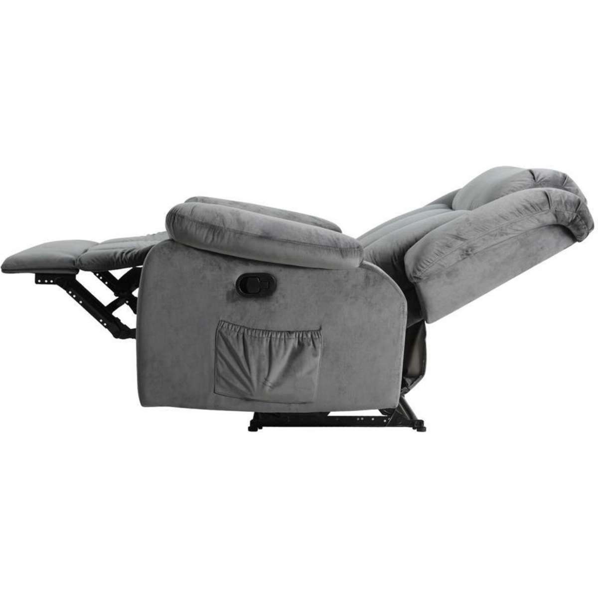 Artiss Recliner Chair Electric Massage Heated Chair Grey Woolworths