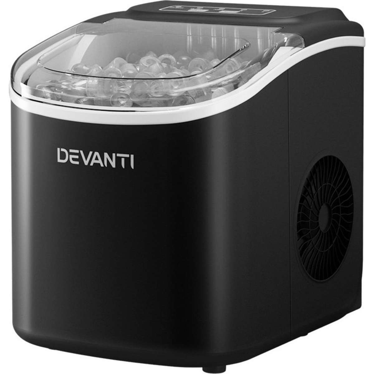 Devanti Portable Ice Maker Machine 12kg Woolworths