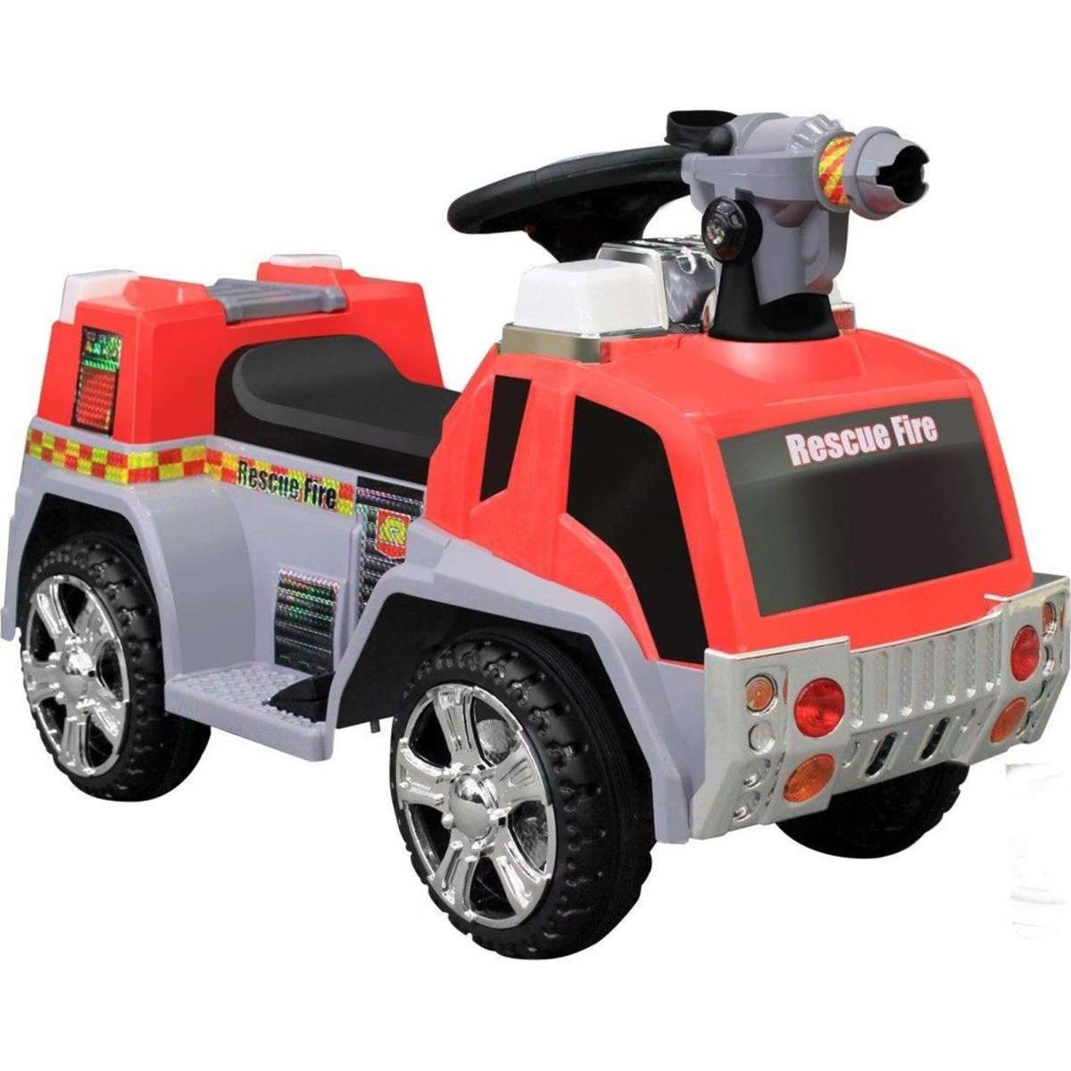 bubble fire rescue electric ride on