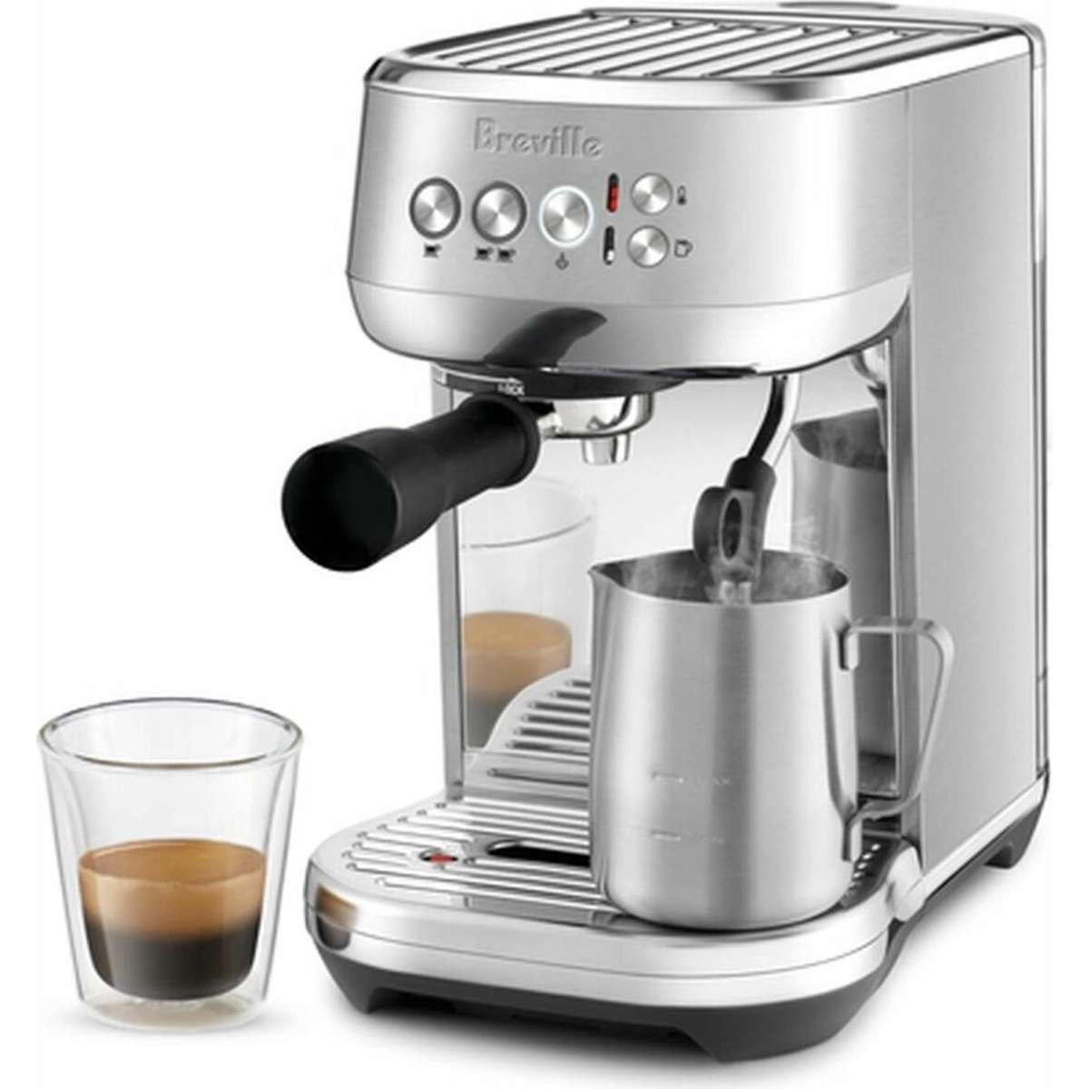 Breville The Bambino Plus Espresso Stainless Steel Coffee Machine
