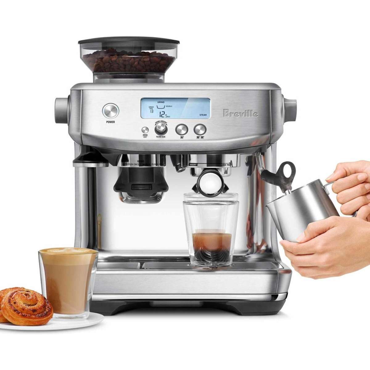 Breville Barista Pro Coffee Machine Woolworths