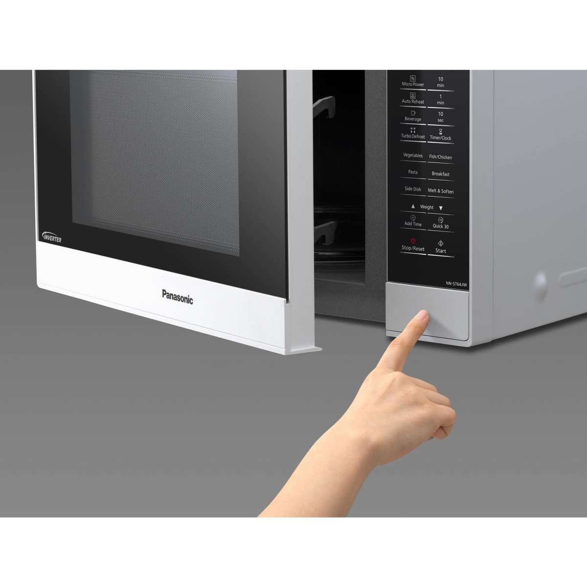 Panasonic 32L Compact Inverter Microwave Oven 1100W Woolworths