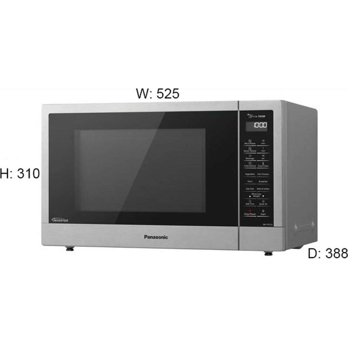 Panasonic 32L Inverter Sensor Microwave Oven 1100W Woolworths