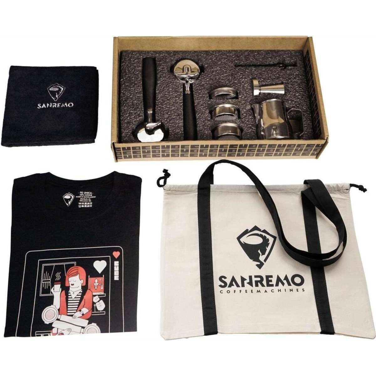 Sanremo Absolute CUBE Coffee Machine Black Woolworths