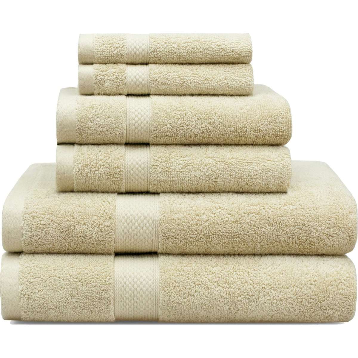 Linenova 650GSM Luxury Comfort Cotton Bath Towels Hand Towels Set