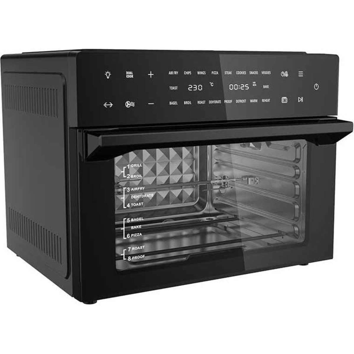 Healthy Choice 30L 1800W Digital MultiFunction Air Fryer Oven Woolworths