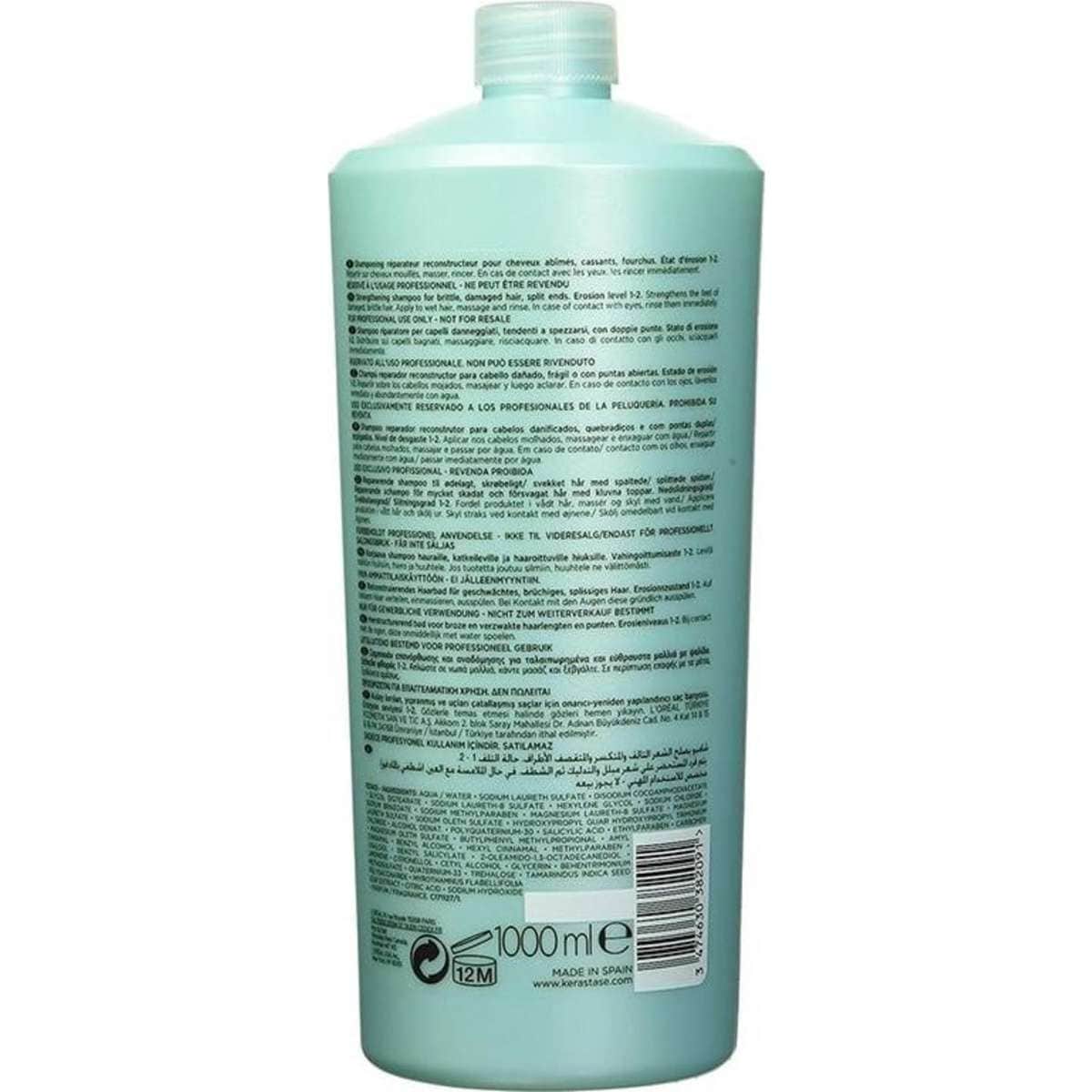 Kérastase Resistance Bain Force Architecte Shampoo 1L Woolworths