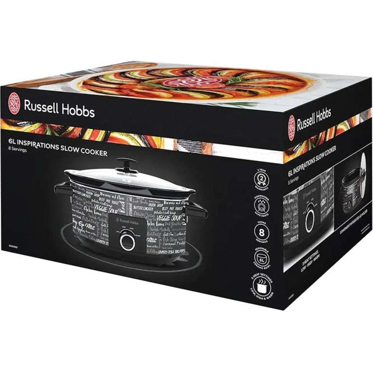 Russell Hobbs 6L Inspirations Slow Cooker Woolworths
