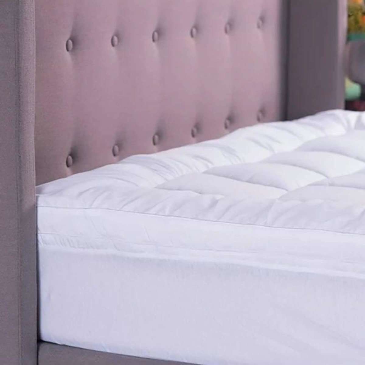 Sheraton Luxury Maison Fitted 800GSM Mattress Topper King Woolworths