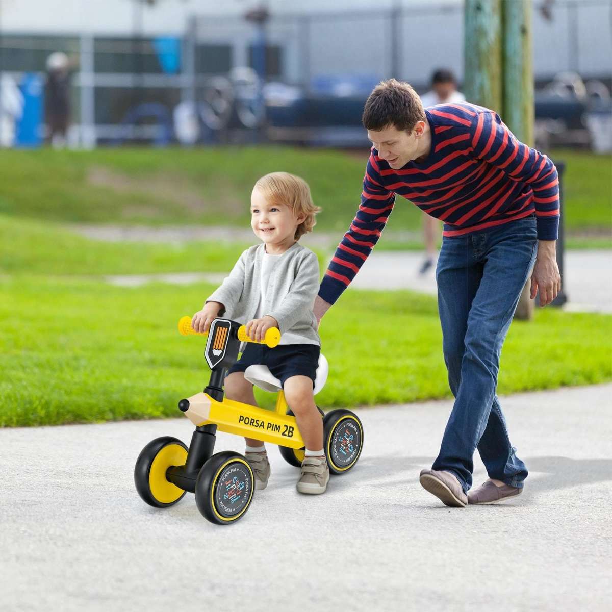 Costway Baby Balance Bike Toddler Push Bicycle Wheels Ride On Toys Kids