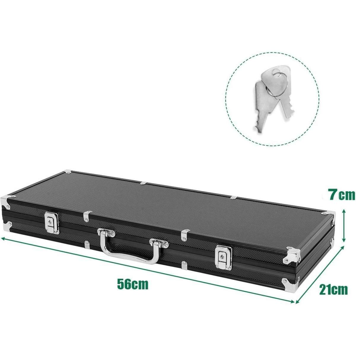 Costway 500Pc Poker Chip Set Texas Sets Casino Playing Cards Dice