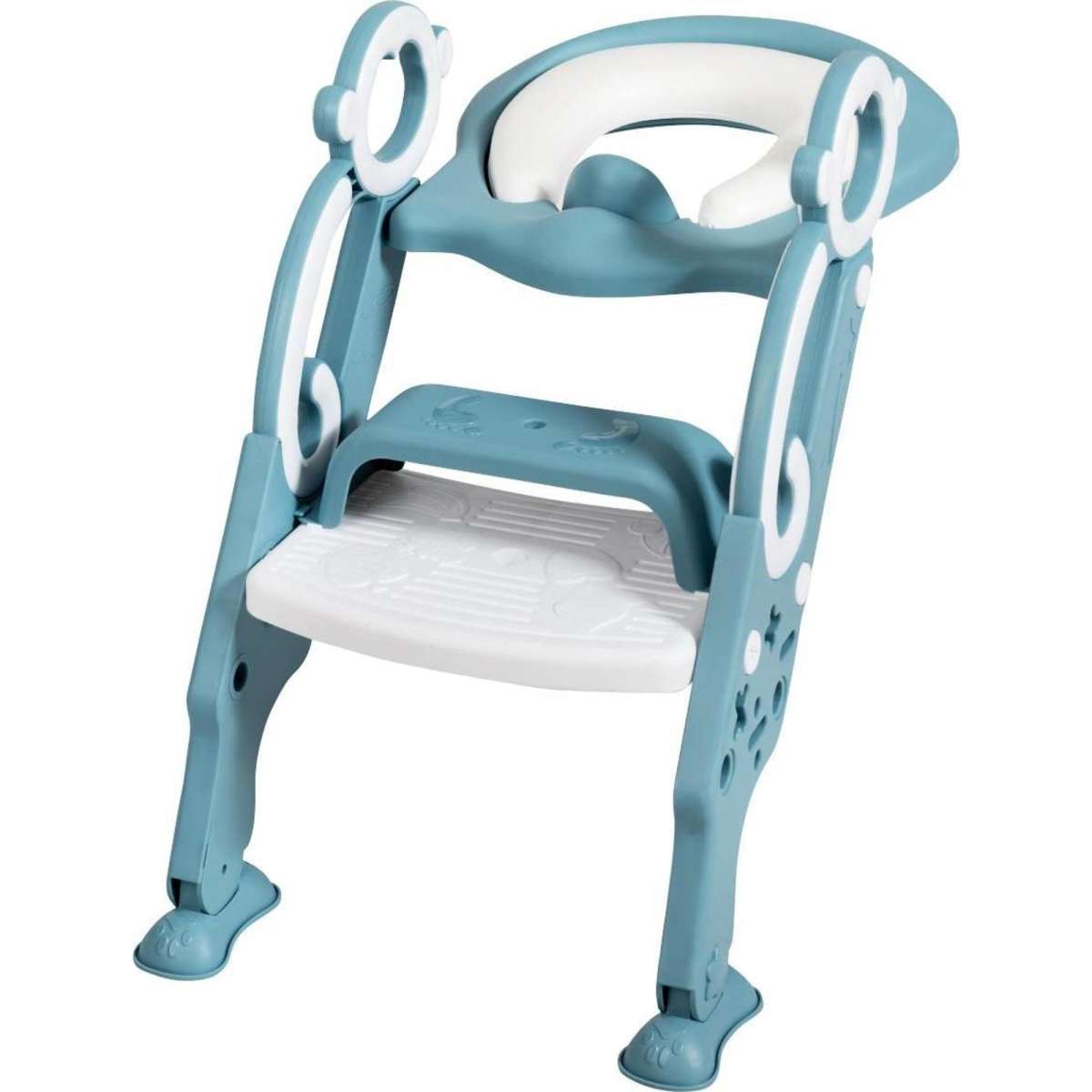 Costway Kids Toilet Ladder Baby Toddler Training Toilet Seat Step Potty