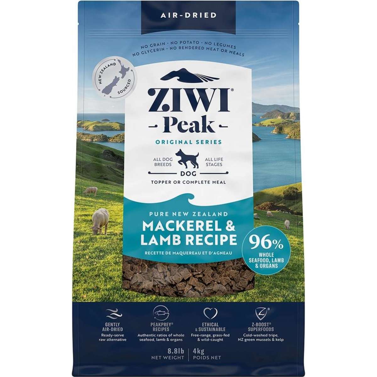 Peak dry hotsell dog food