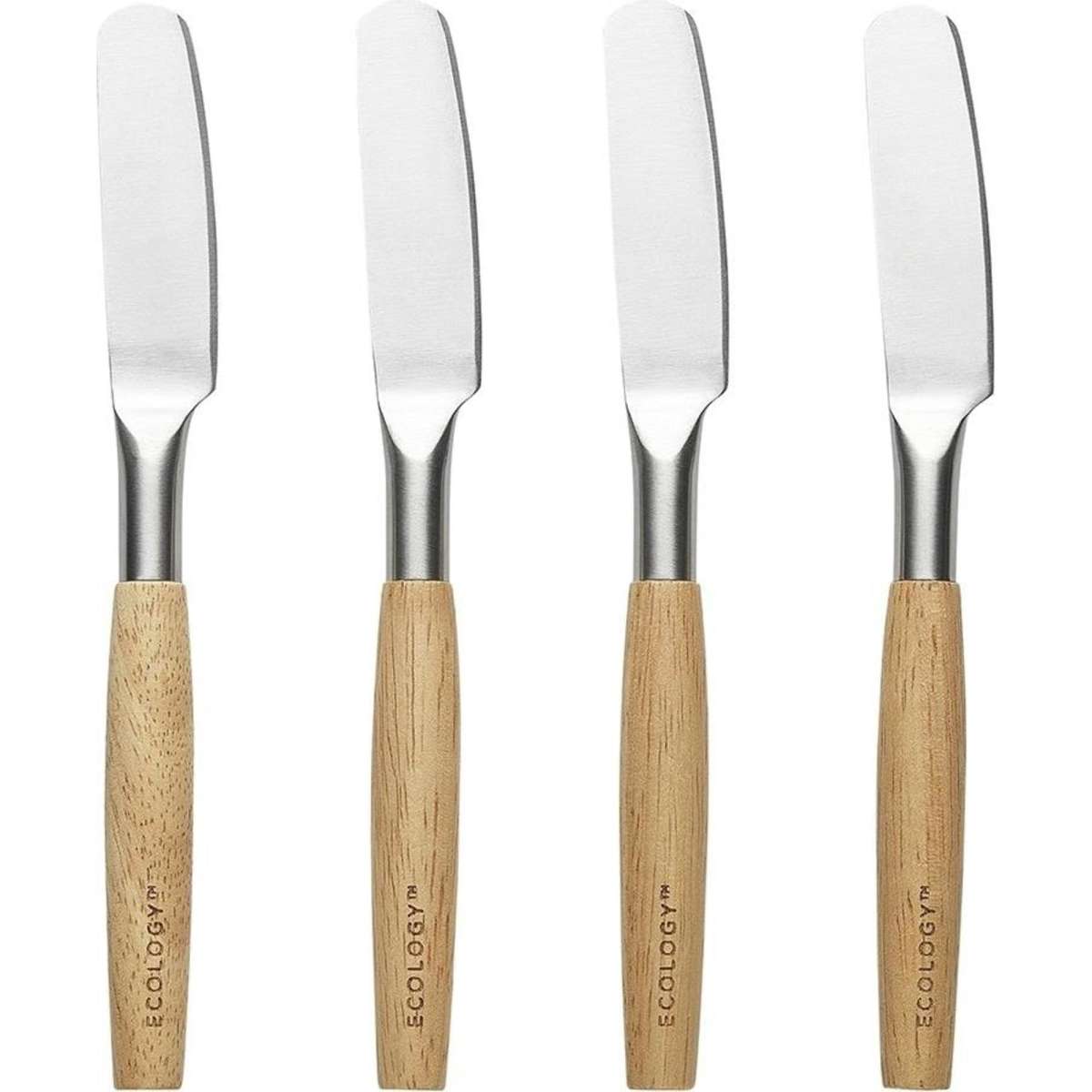 Ecology Alto Pate Knives Set Cutlery Cheese Knife Spreader 4pc 16.5cm