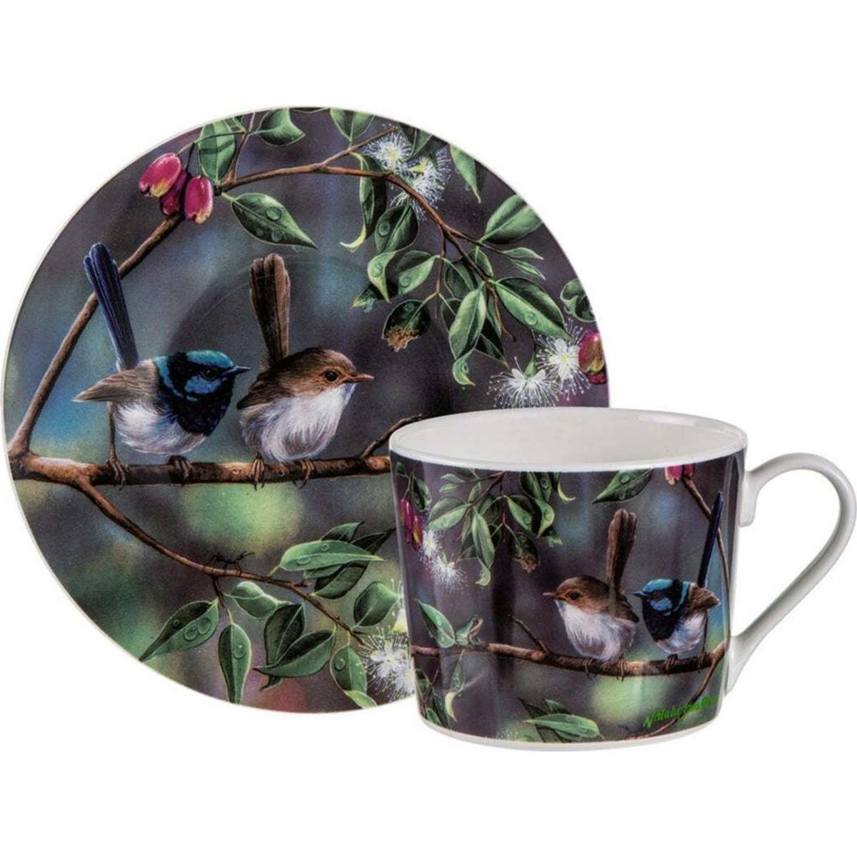 Ashdene Australian Wren Pleasant Company Cup & Saucer 1EA | Woolworths