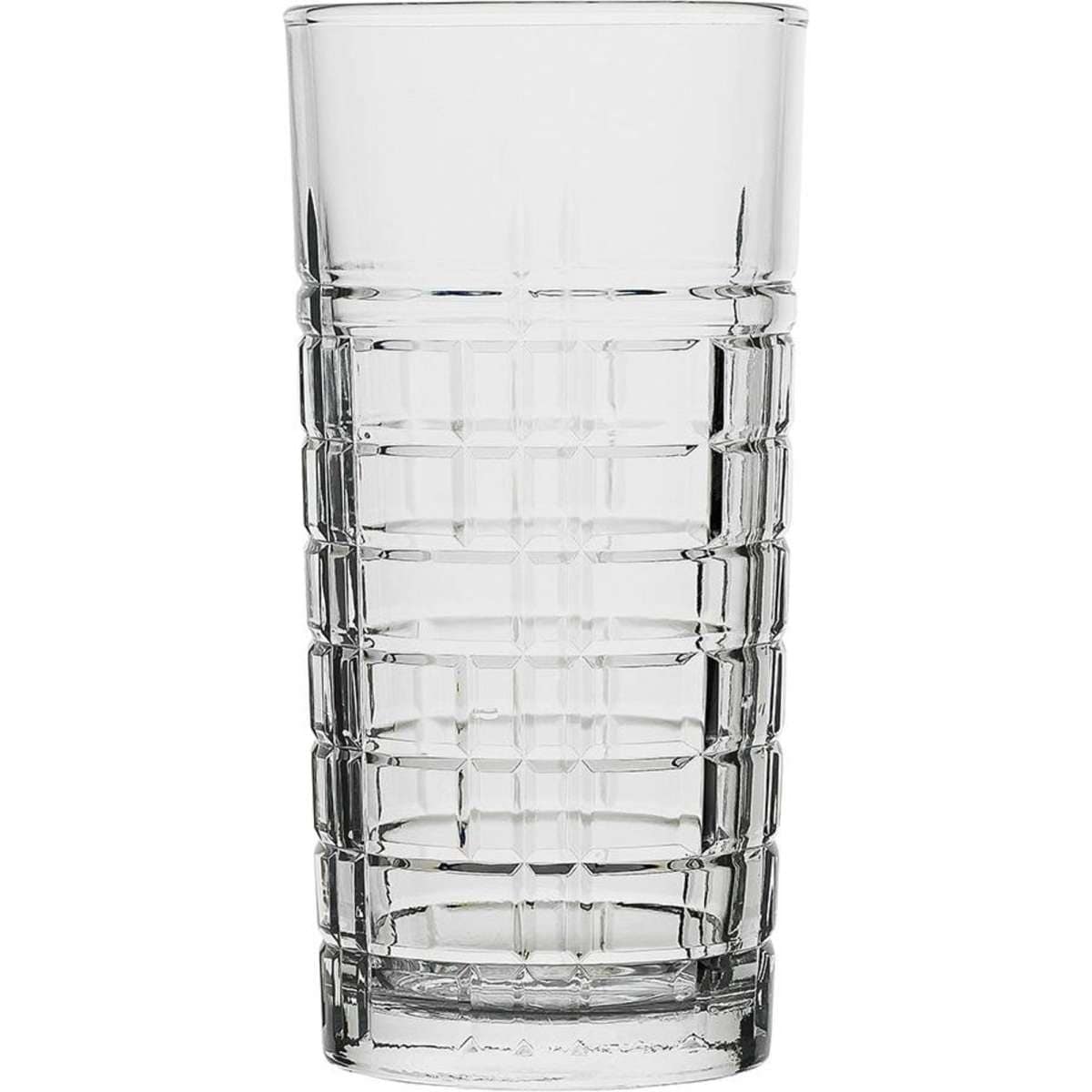 Ecology Jasper Hi Ball Glass Tumblers Clear 6pc 320ml Woolworths