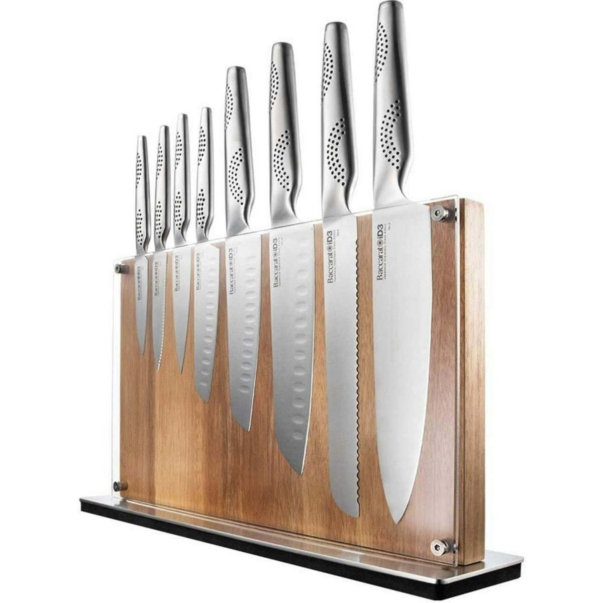 Baccarat iD3 Ryu Knife Block 9 Piece Woolworths