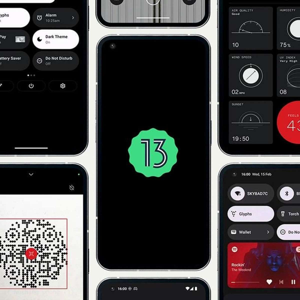 Nothing Phone 8GB + 256GB Unlocked Smartphone White Woolworths