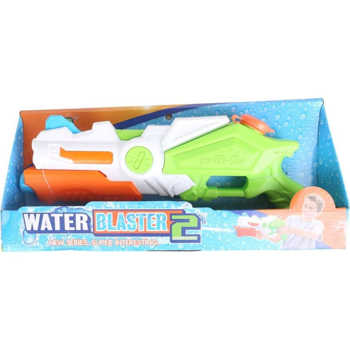 Toys For Fun Water Blaster 2 Gun Kids Play Toy 40x17cm | Woolworths