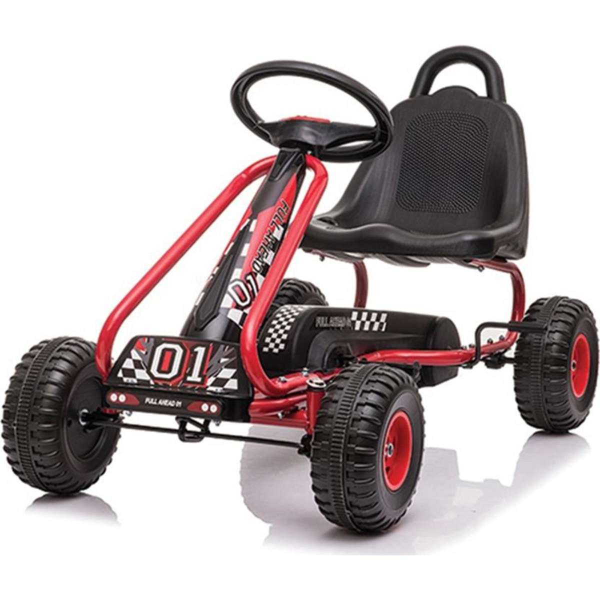 Toys For Fun Pedal Go Kart/Bike The Mini - Red 91x54cm | Woolworths