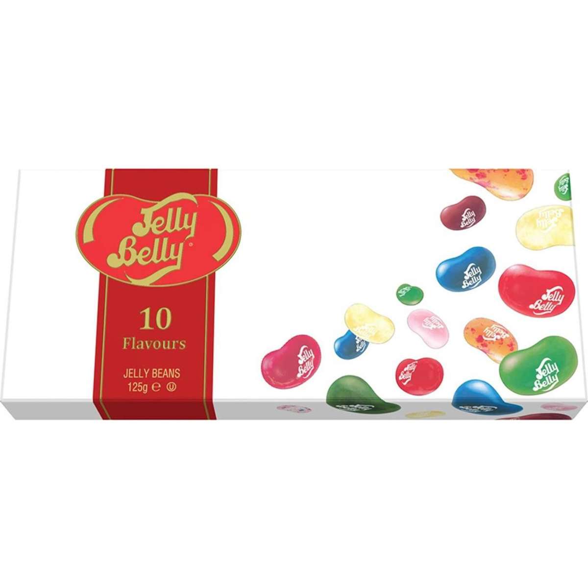 Jelly Belly 10 Assorted Flavour Jelly Bean Gift Box 125g Woolworths