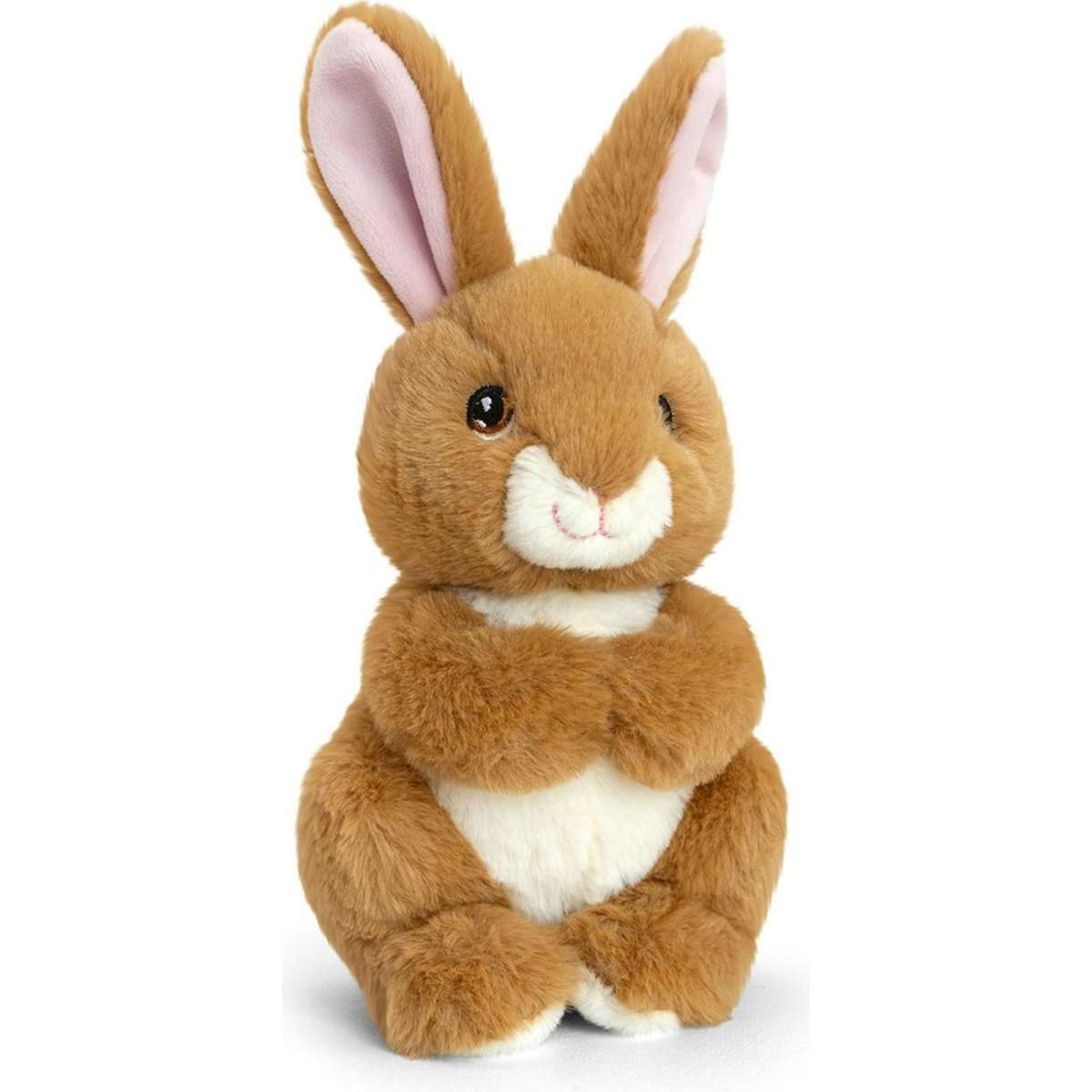 Keeleco Pets Rabbit Soft Plush Toy Kids 3y+ Brown 19cm | Woolworths