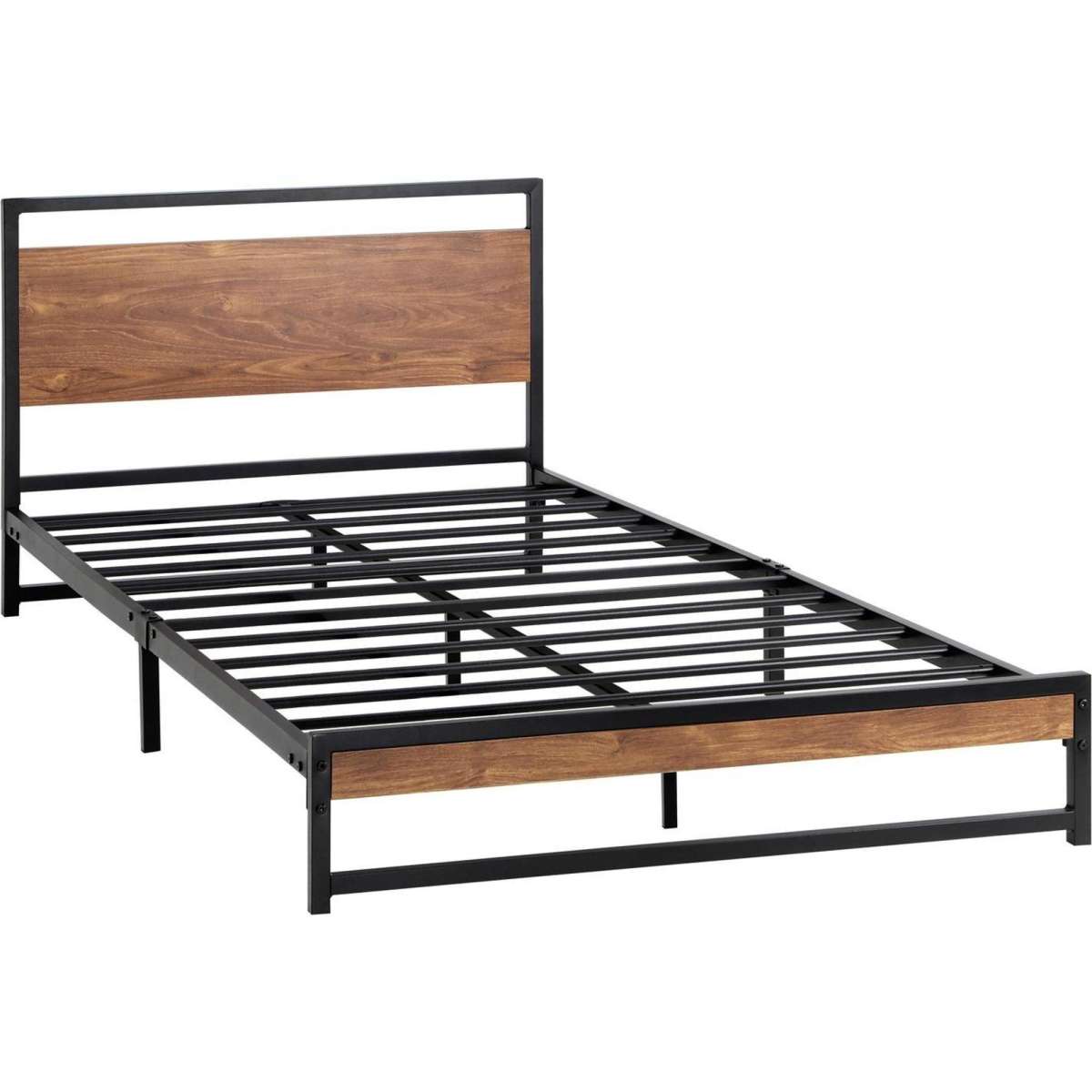 Oikiture Metal Bed Frame King Single Size Beds Base Platform Wood ...