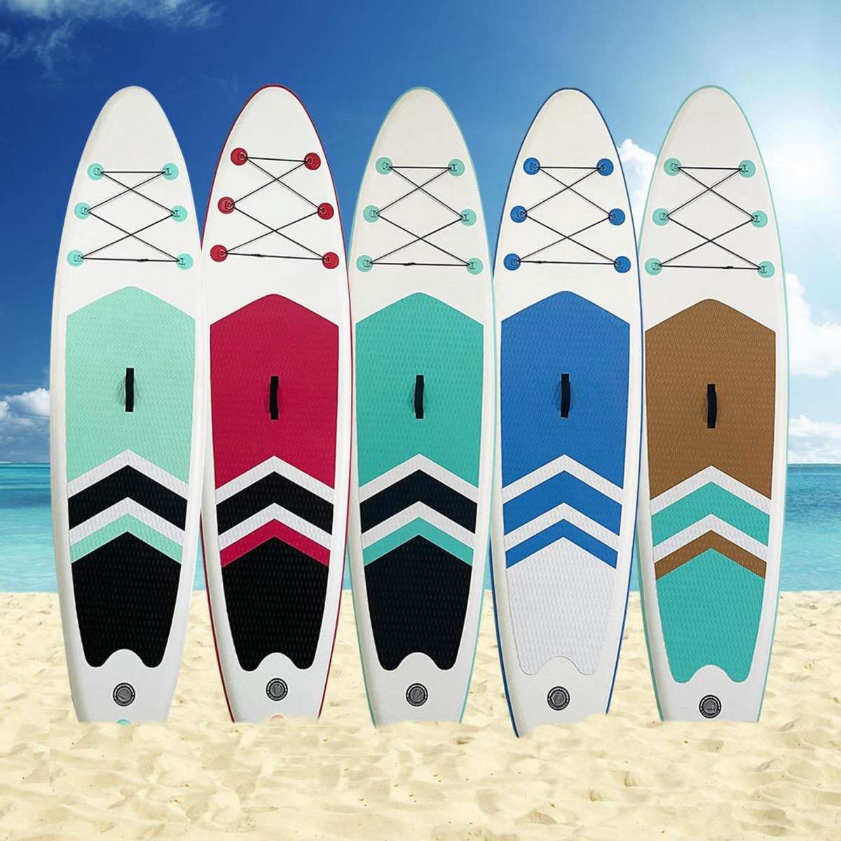 MaxU 10'6'' Inflatable Paddle Board SUP Surfboard Stand Up Paddleboard