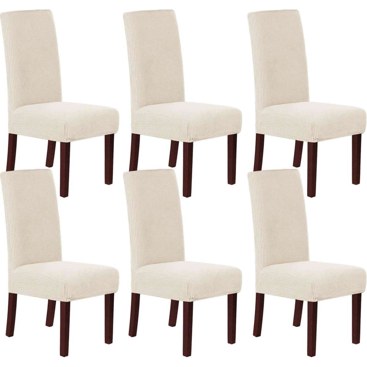 Cream dining store chair covers