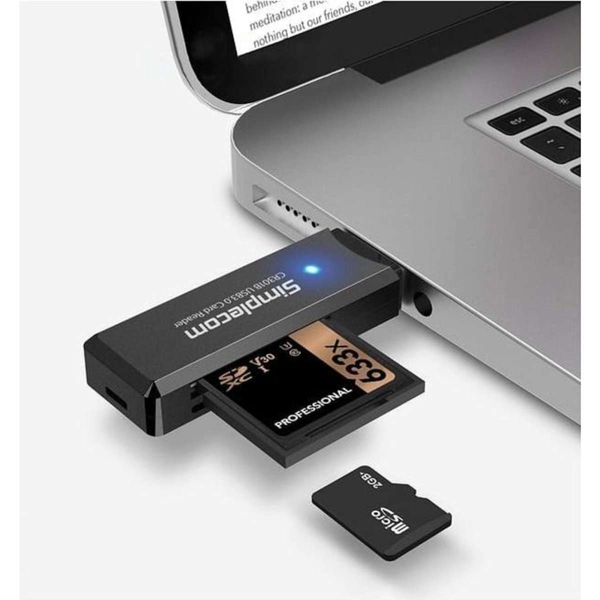 CR301B 2 Slot SuperSpeed USB 3.0 Card Reader Woolworths