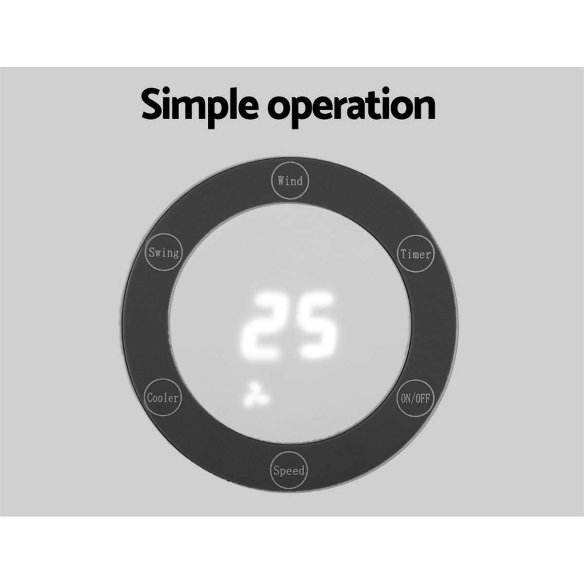 Devanti Tower Evaporative Air Cooler 6L Woolworths