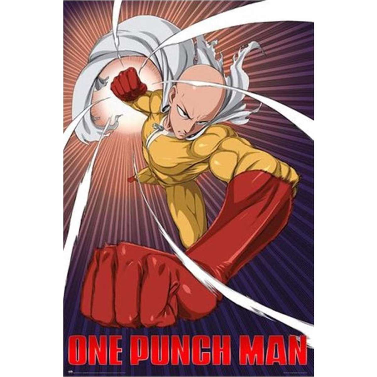 Poster One Punch Man - Saitama | Wall Art, Gifts & Merchandise 