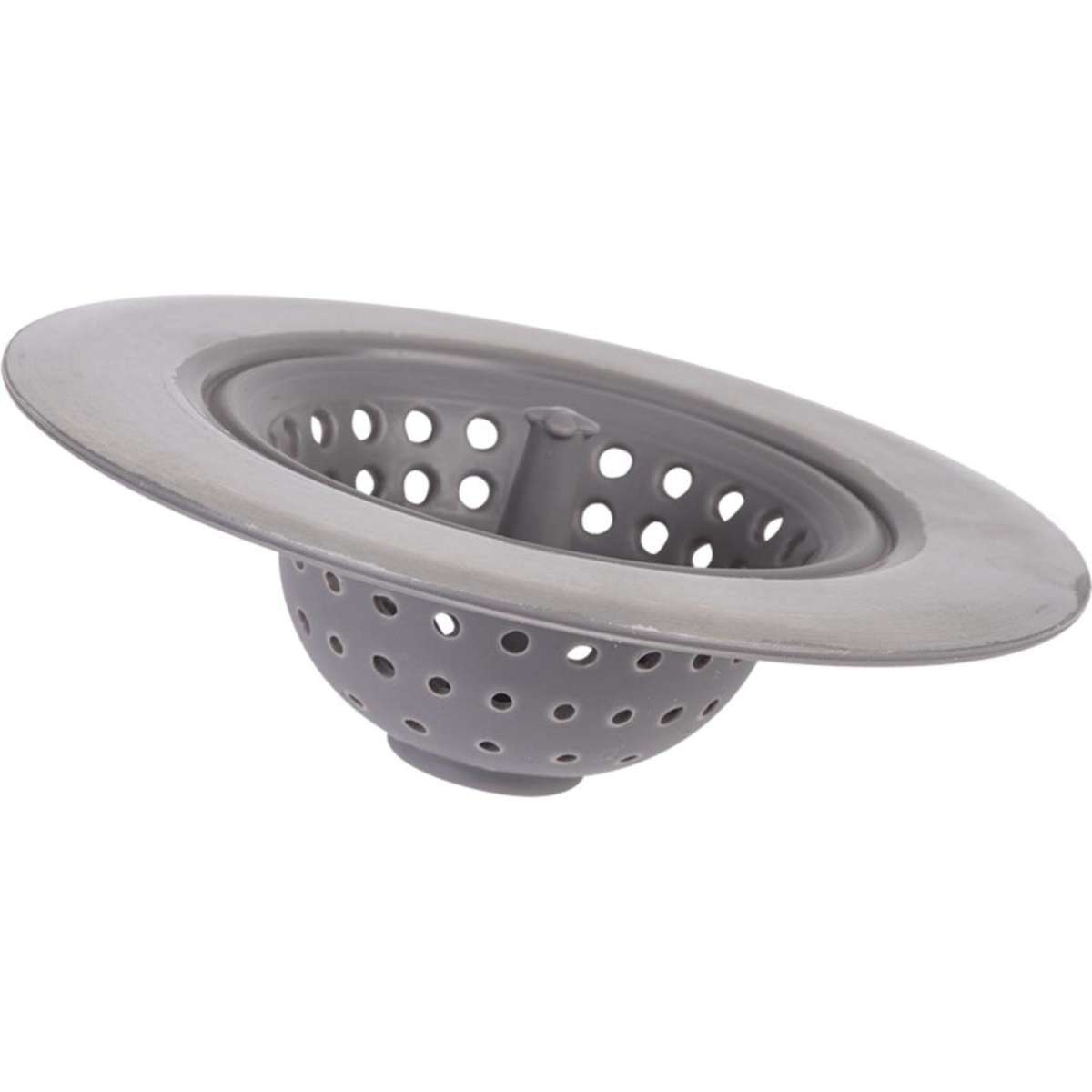 Appetito Stainless Steel & Silicone Sink Strainer Woolworths