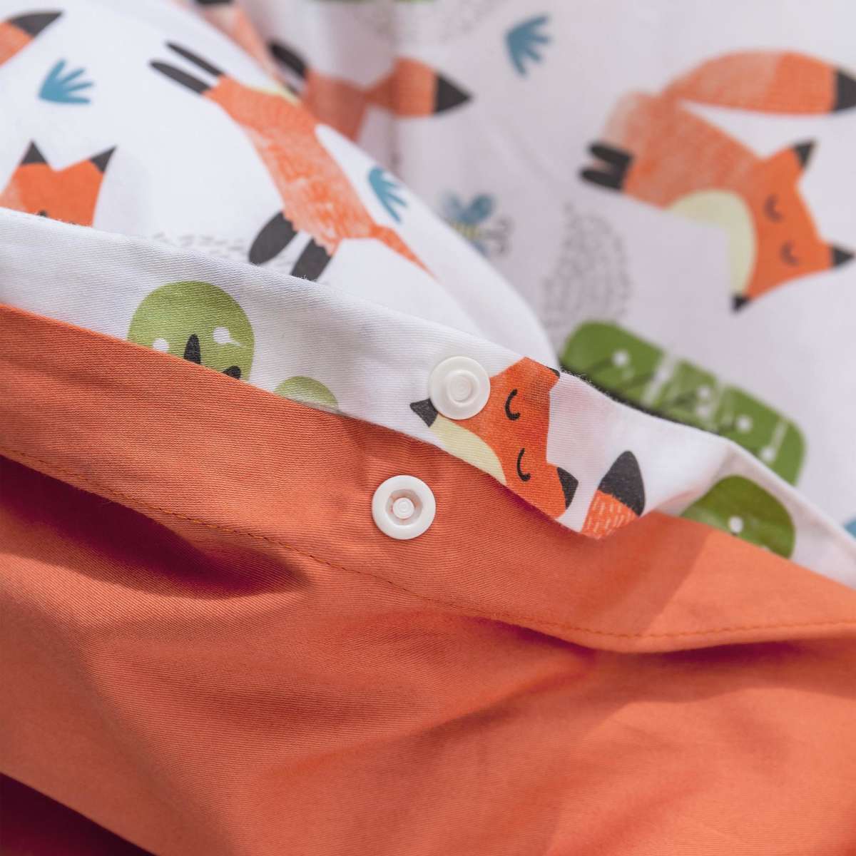 Jack & Ava Quilt Cover Set Shy Fox Single Bed Woolworths