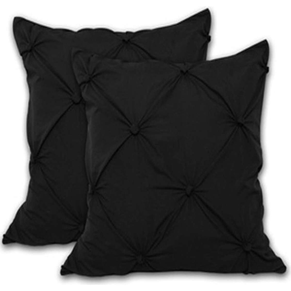 Black velvet clearance european pillowcases